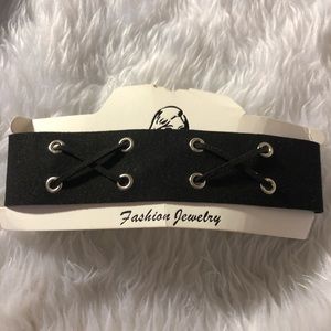 Black choker necklace brand new